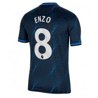 Koszulka piłkarska Chelsea Enzo Fernandez #8 Strój wyjazdowy 2023-24 tanio Krótki Rękaw
